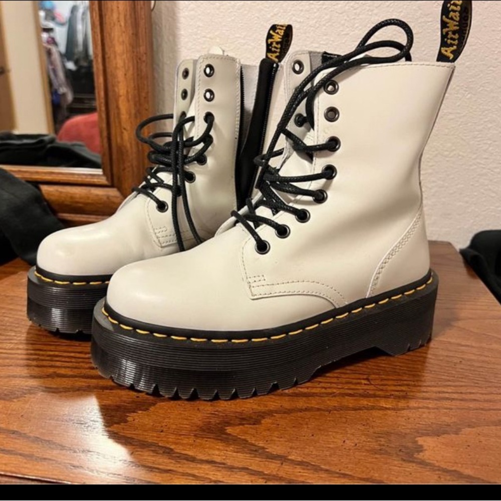Dr. Martins boots.